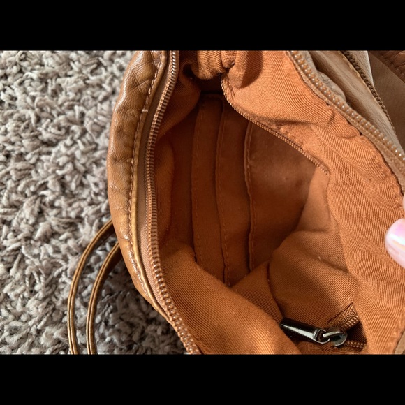 VINTAGE brown purse - Picture 5 of 8